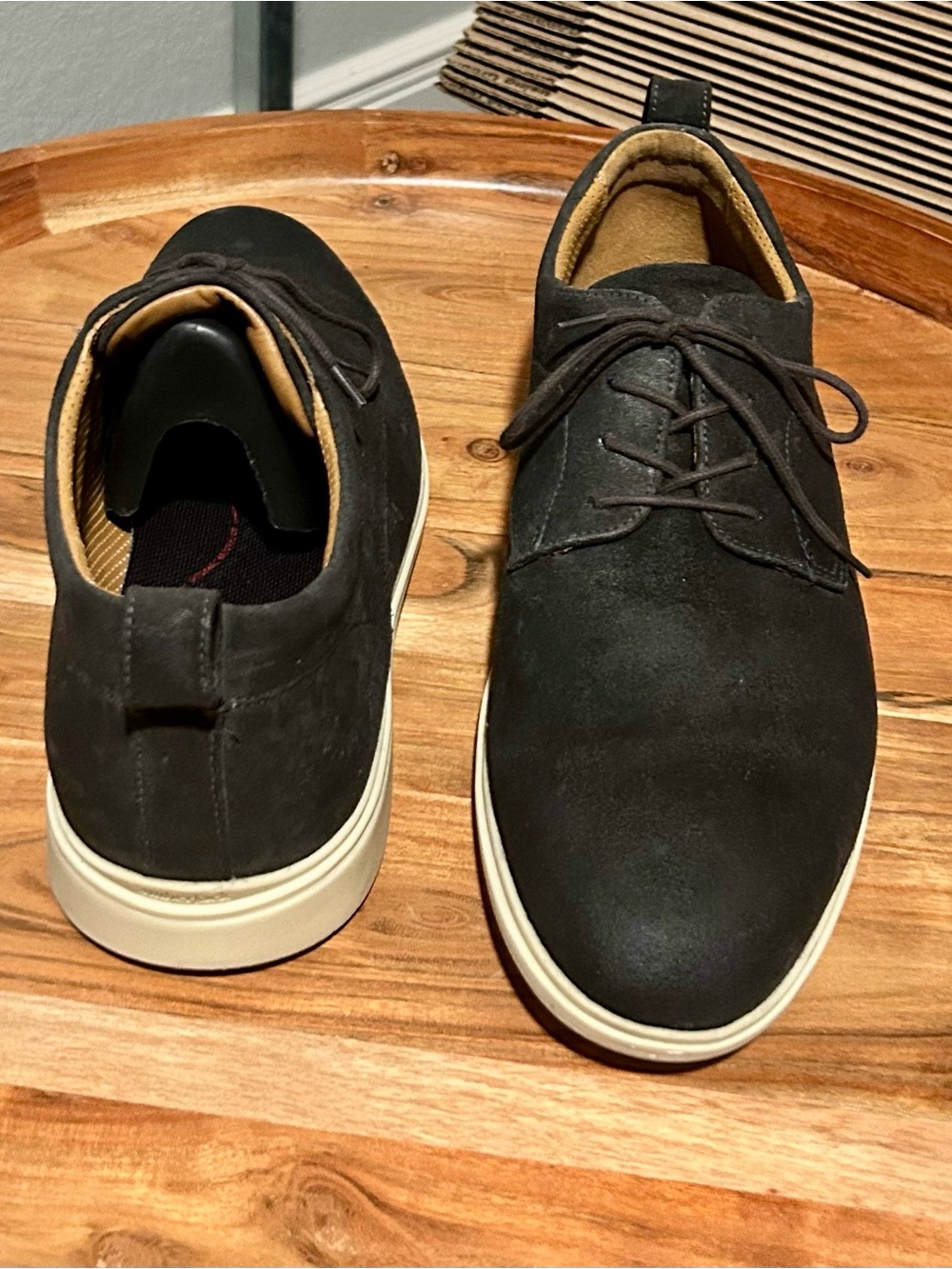 Amberjack Original Classic Suede Dress Shoe Sz 14 - Picture 4 of 7